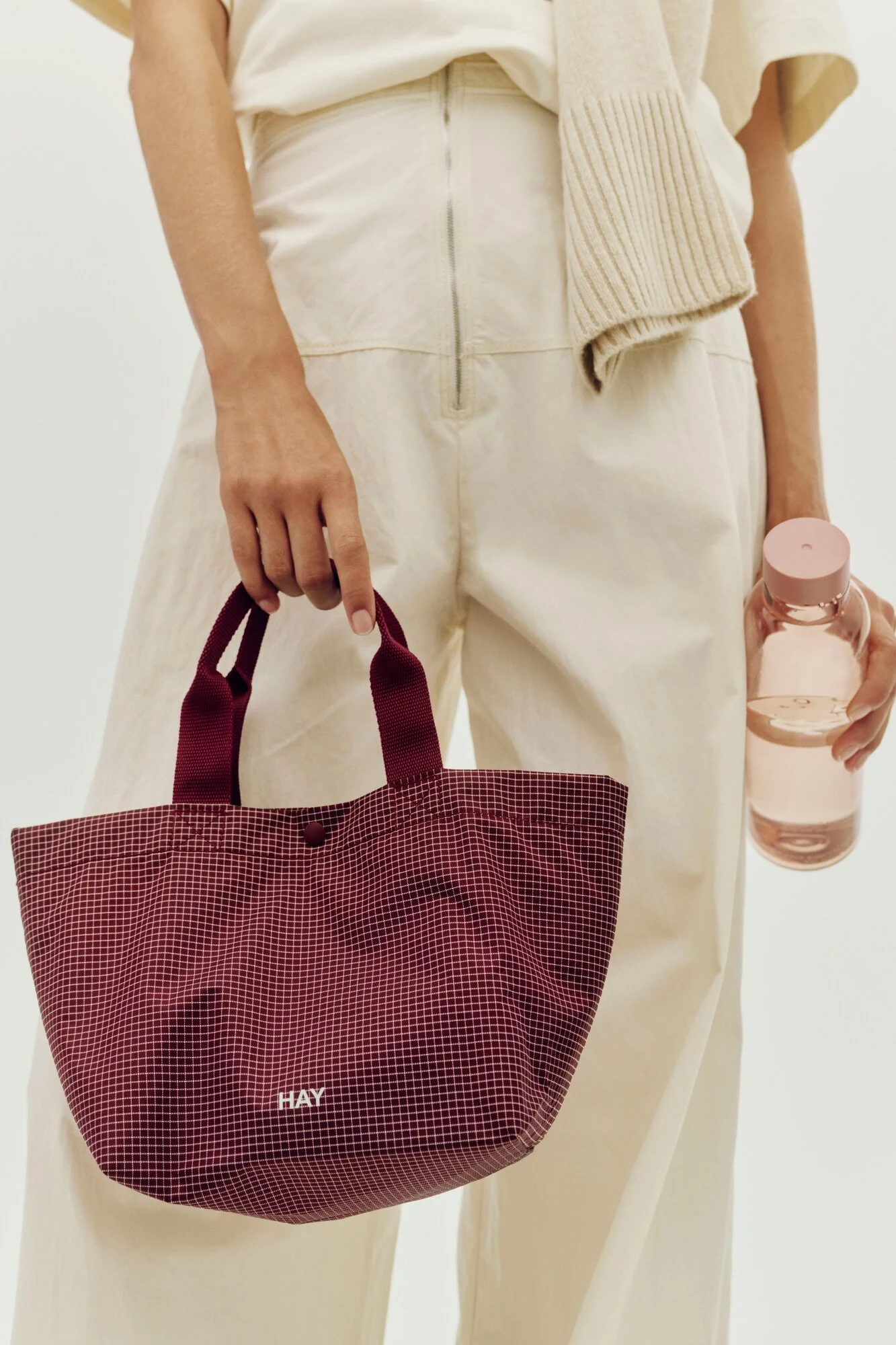 Grid Everyday taske, Mini - Burgundy