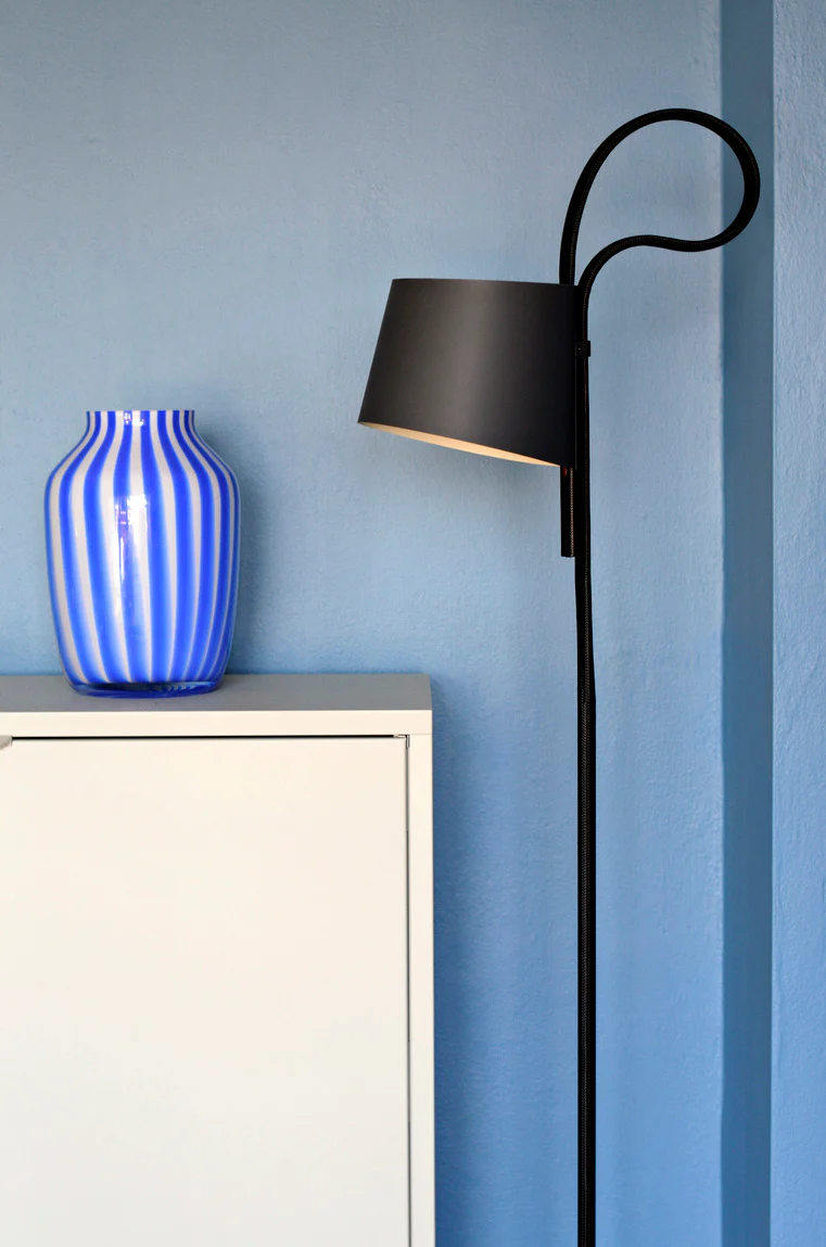 Juice vase, High Blue - 20x28 cm. - Image 5
