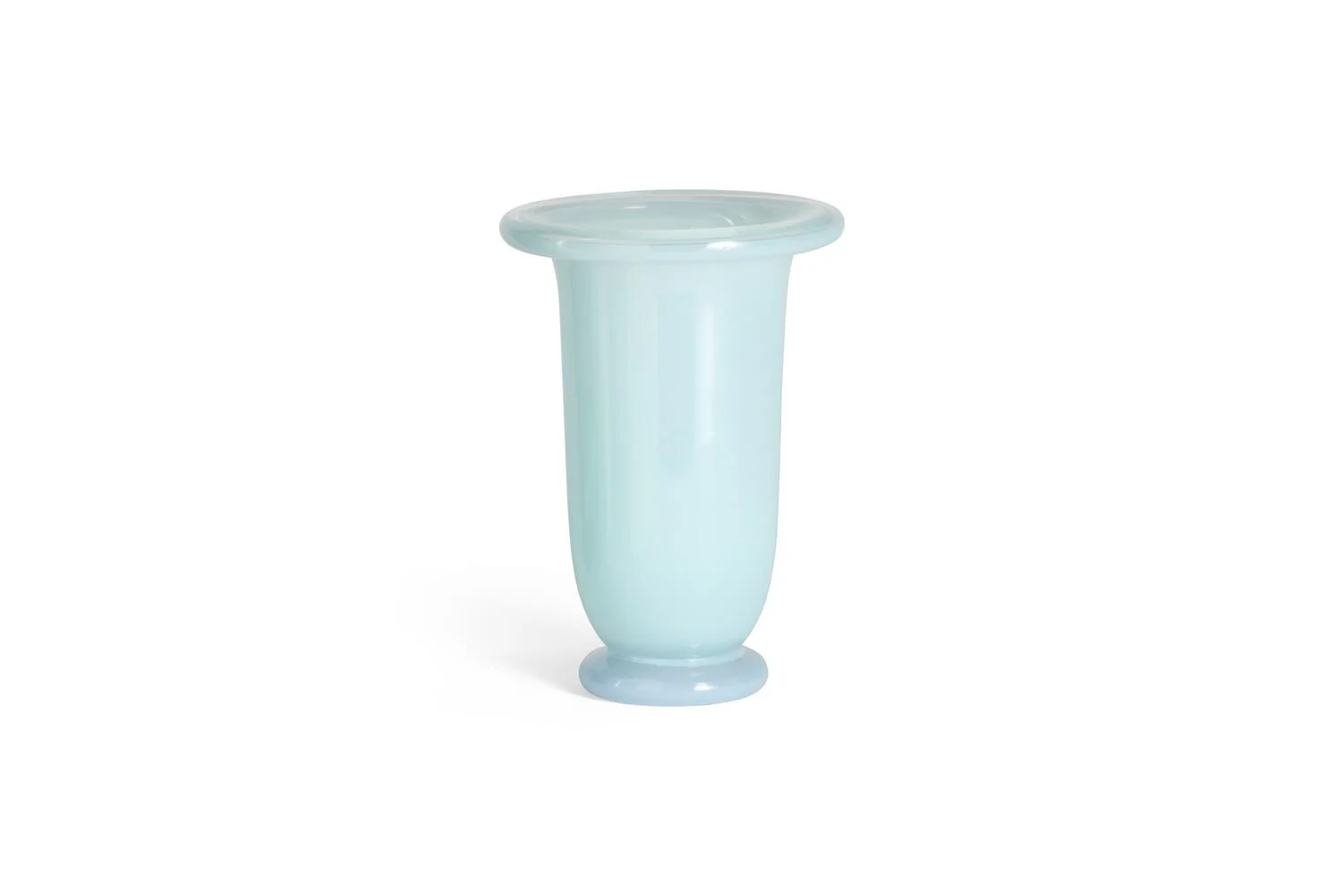 Medium Empire Vase, blå - H21 cm.