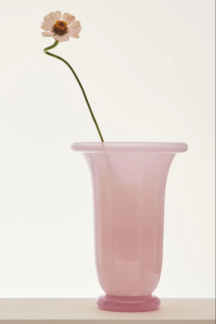 Medium Empire Vase, rosa - H21 cm. - Image 2