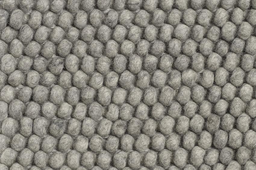 Peas gulvtæppe, Medium grey - 140x200 cm.