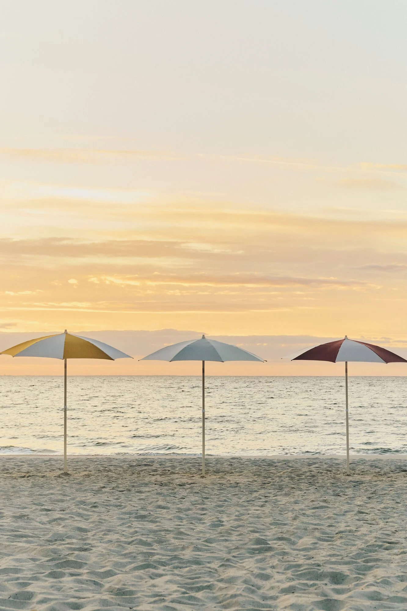 Terrazza Octagon parasol, Ø200 cm - Off-white/Burgundy - Image 7