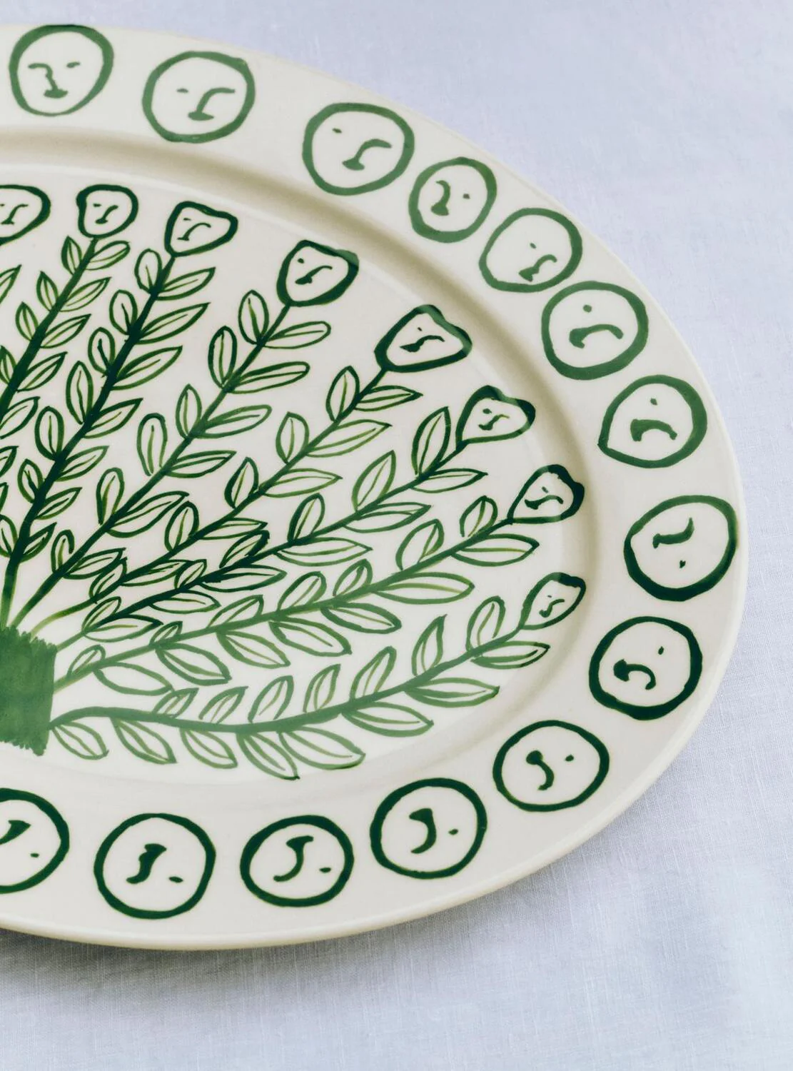 x Emma Kohlmann Olive Grove Oval fad - L36,5 cm. - Image 3