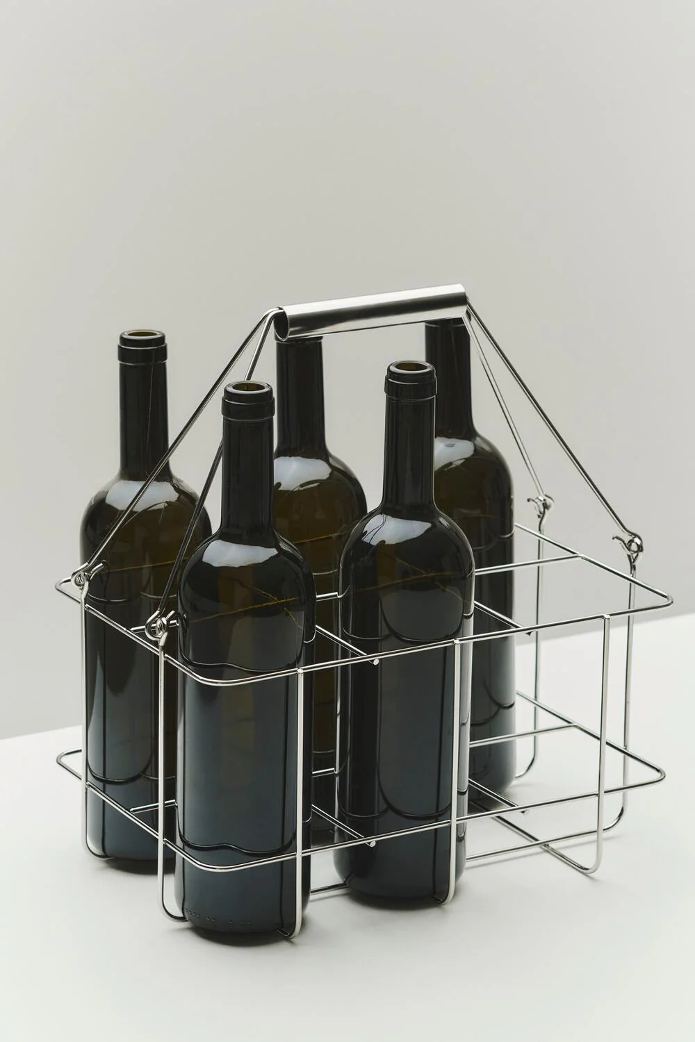 x Jasper Morrison flaskeholder - Stainless steel - Image 2
