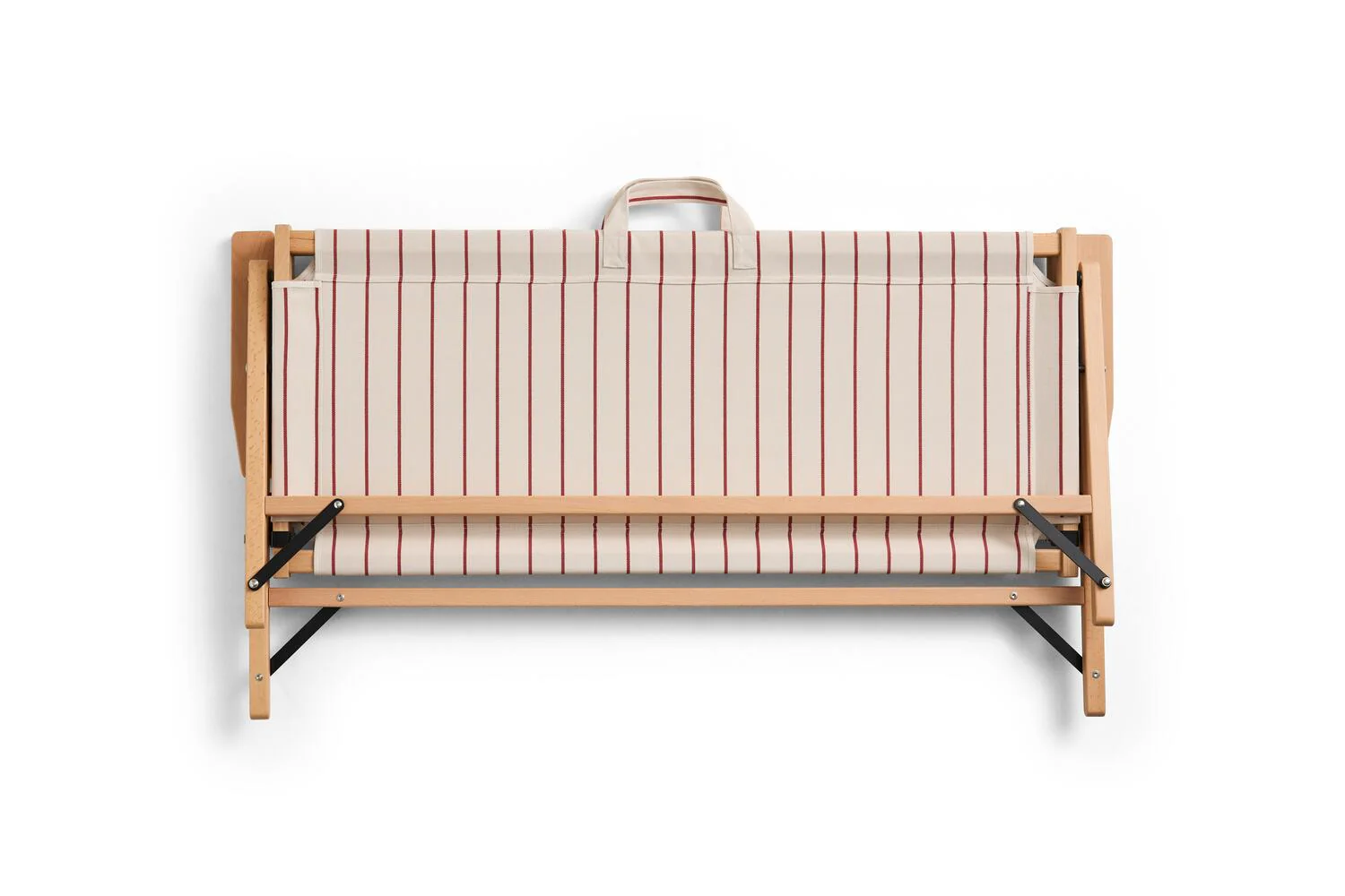 x Jasper Morrison foldesofa - Beige with red stripe - Image 4