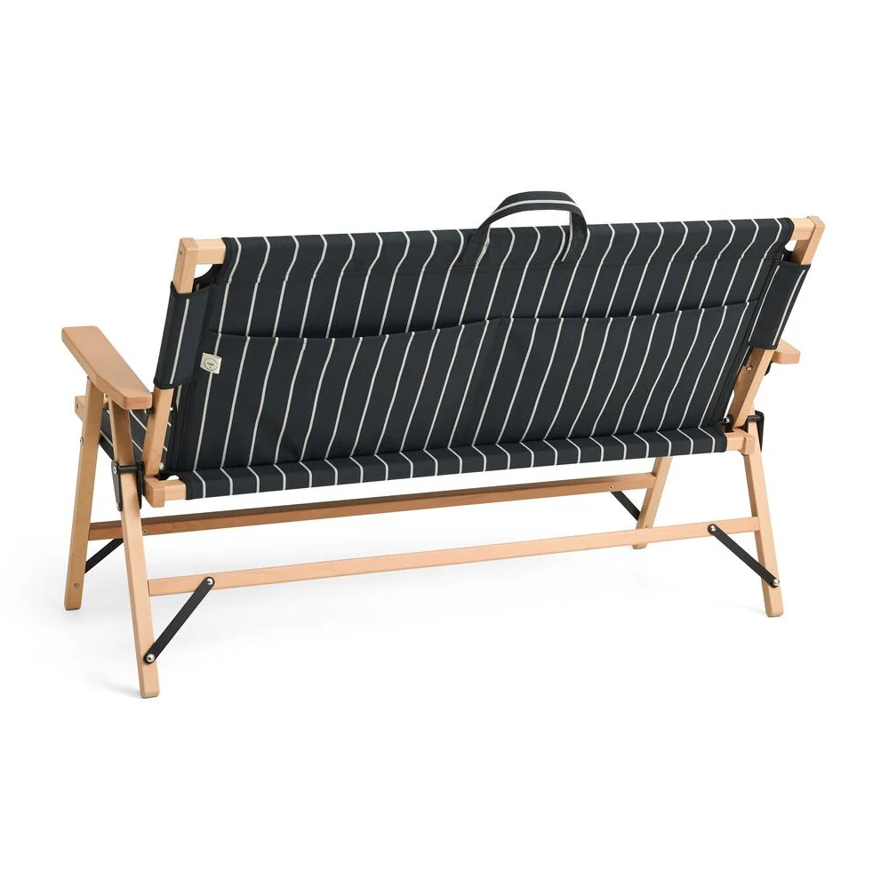 x Jasper Morrison foldesofa - Black with beige stripe - Image 4