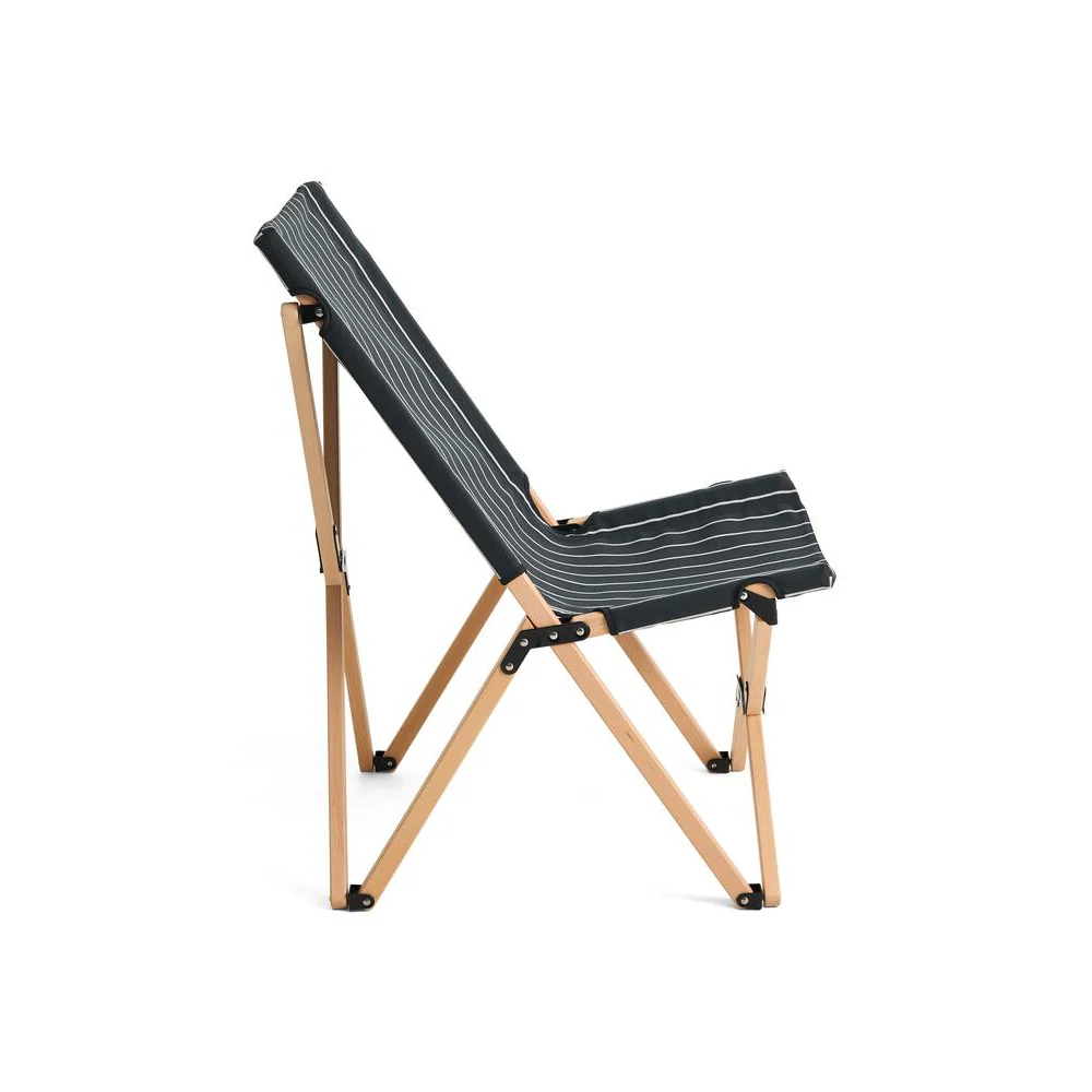 x Jasper Morrison klapstol - Black with beige stripe - Image 6