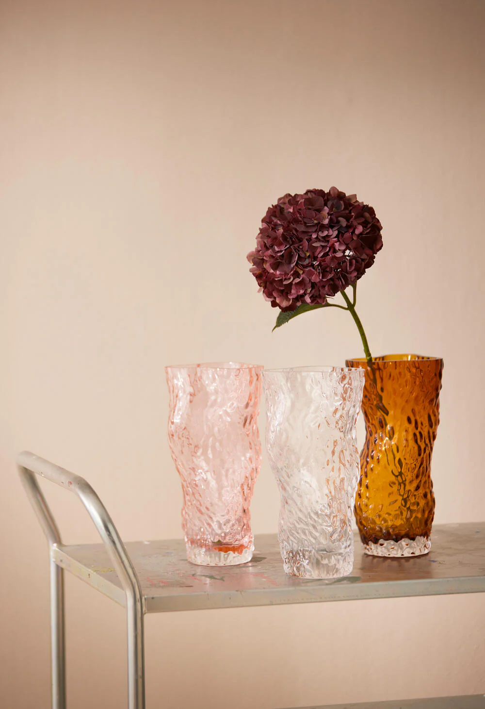 Ostrea Rock Glass vase - klar - Image 5