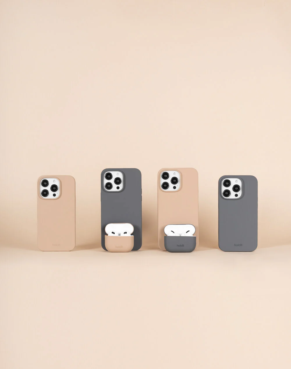 iPhone 14/13 Silicone cover - Space Gray - Image 5