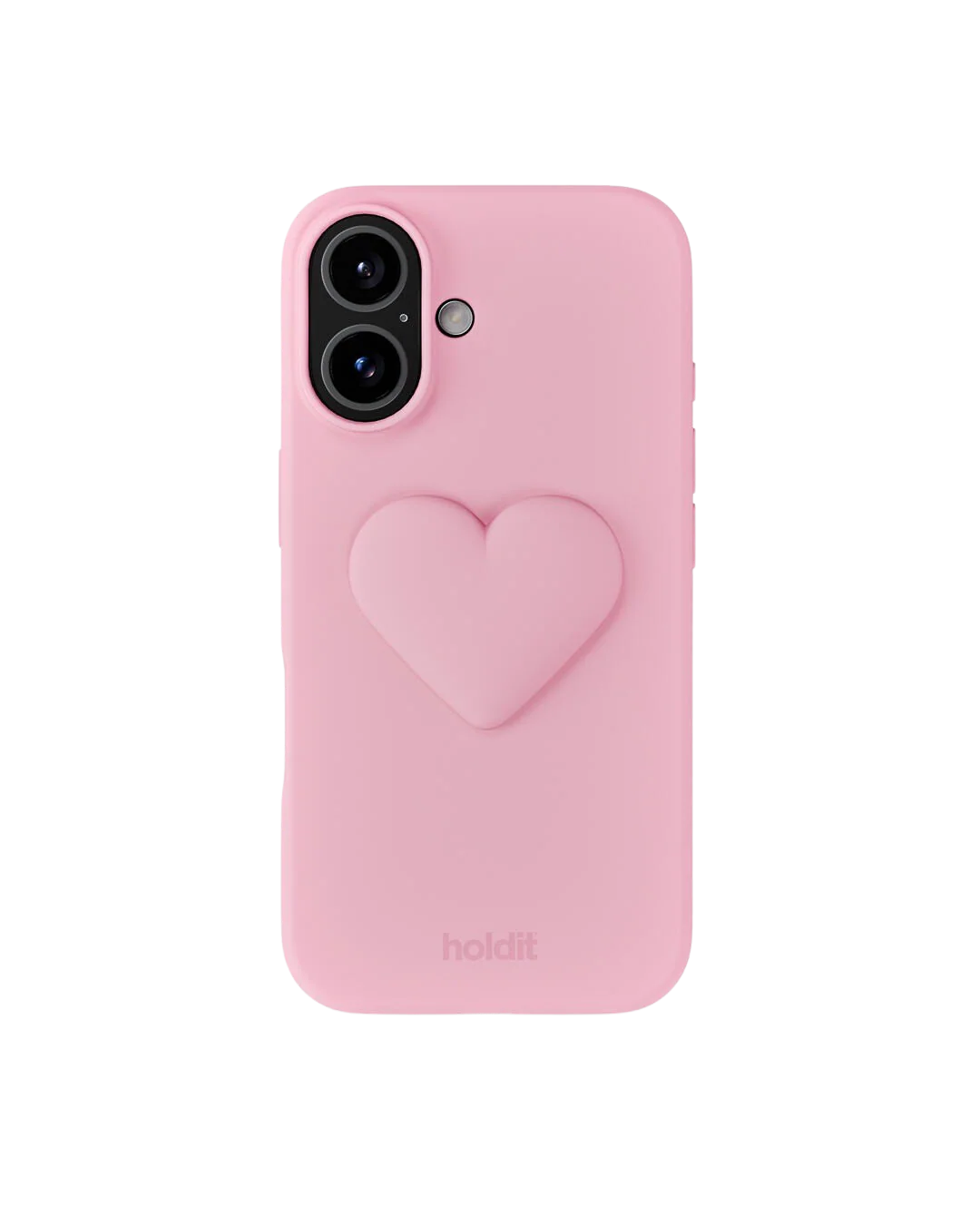 Silicone Heart sticker - Pink - Image 2