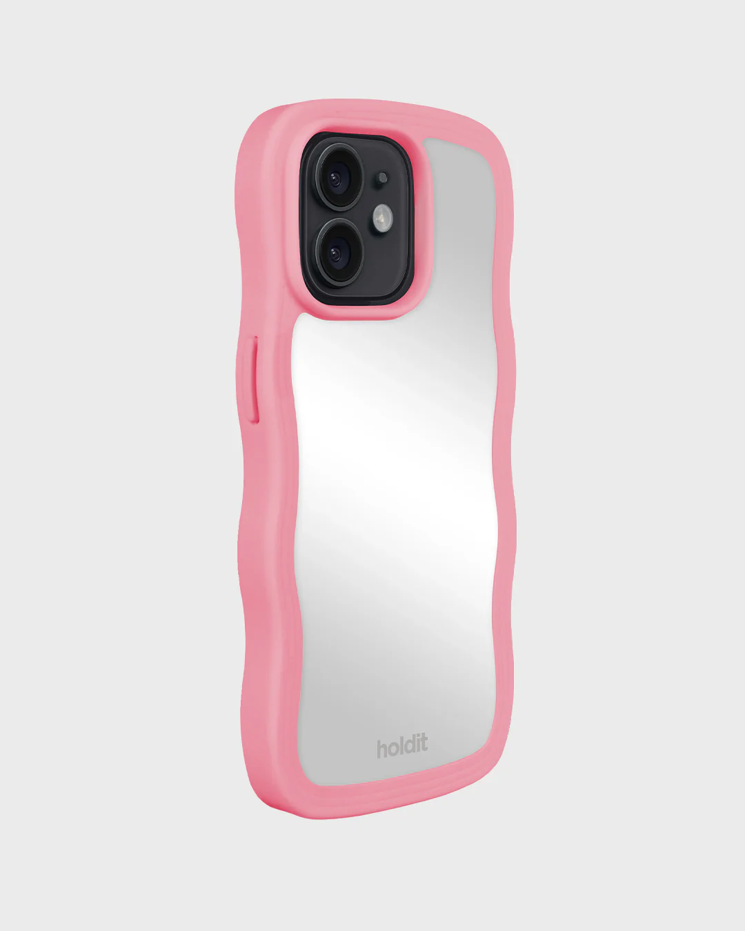 Wavy iPhone cover - Rouge Pink/Mirror - Image 2