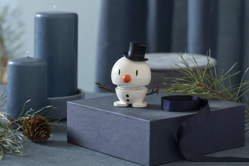 Snowman, hvid - lille - Image 3
