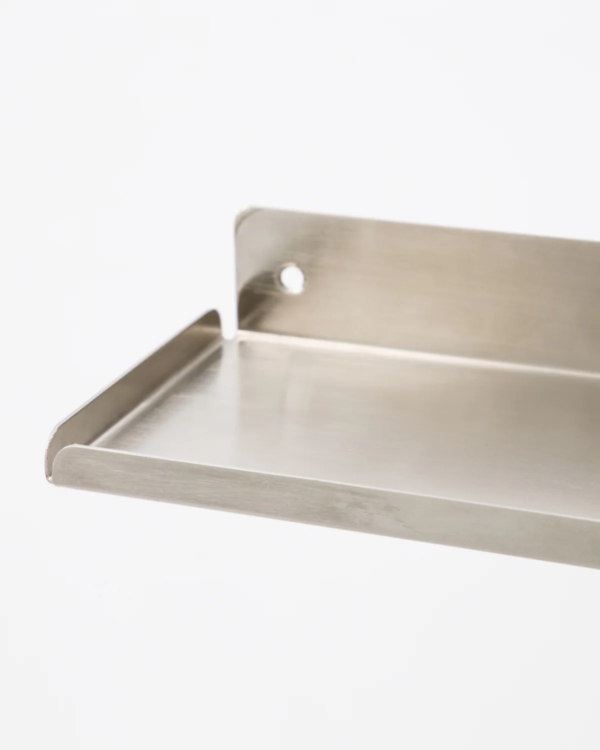 Ledge hylde, Børstet Sølv - L80 cm - Image 3