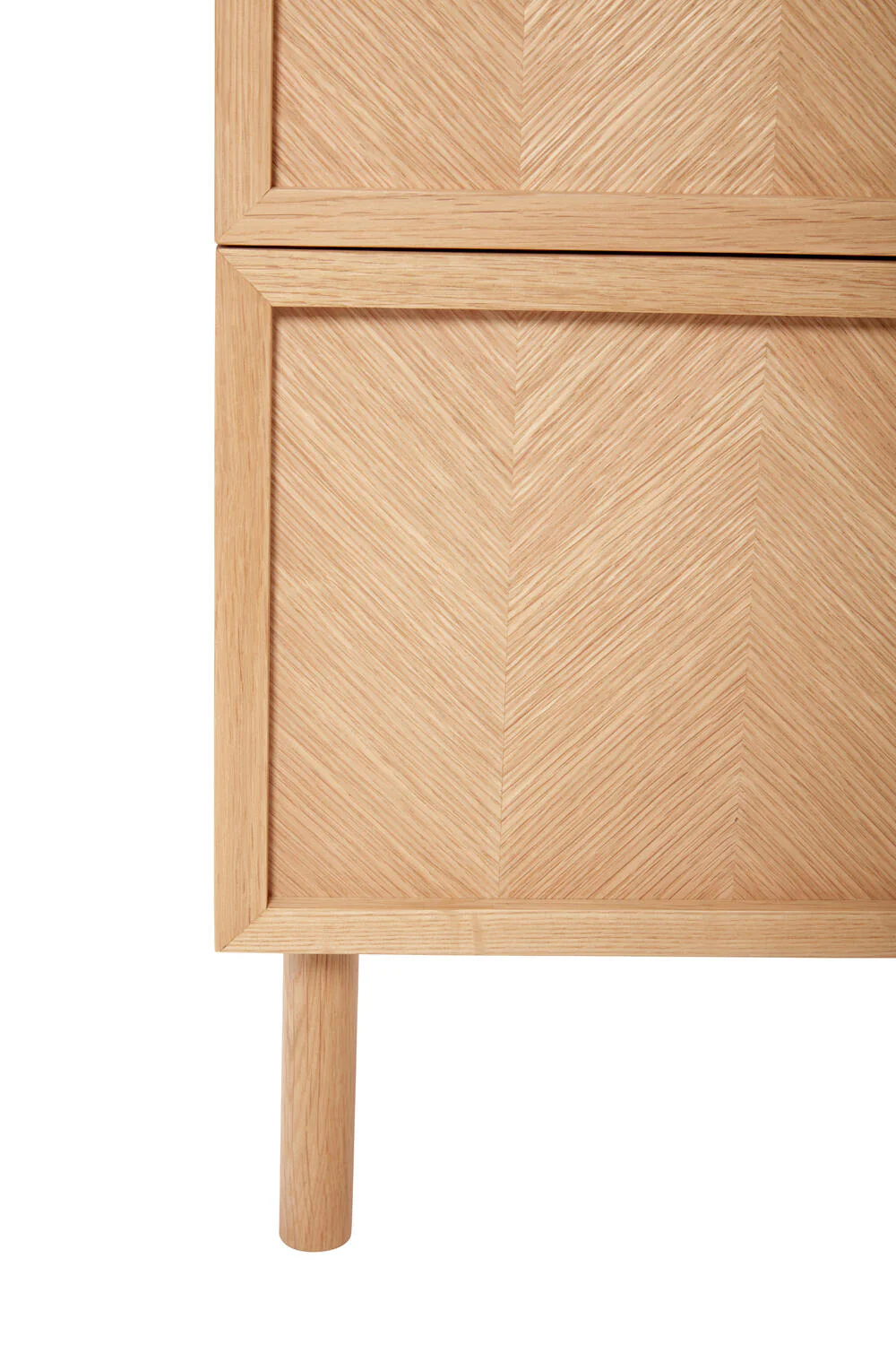 Herringbone sengebord - natur - Image 7