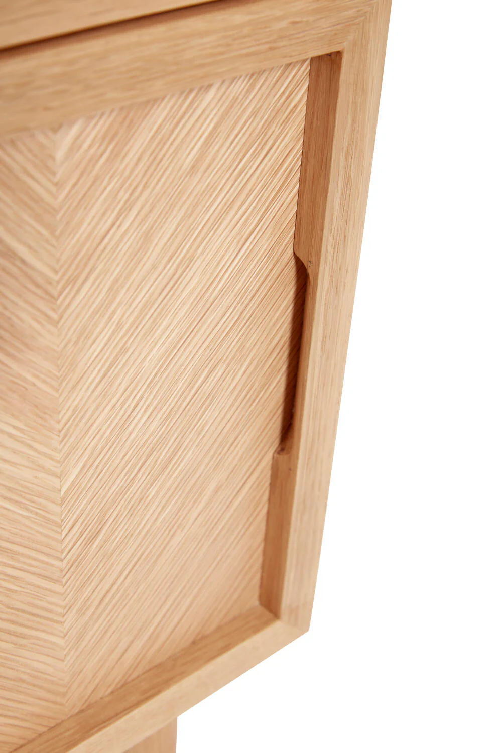 Herringbone sengebord - natur - Image 8