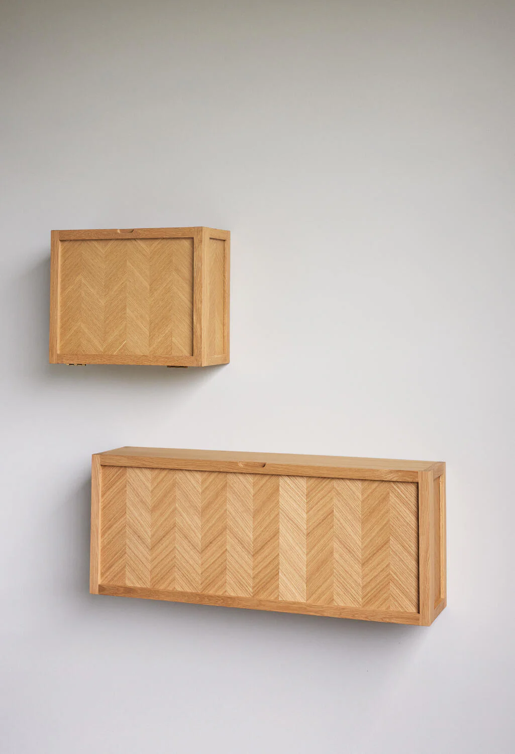 Herringbone skoskab, large - natur - Image 8