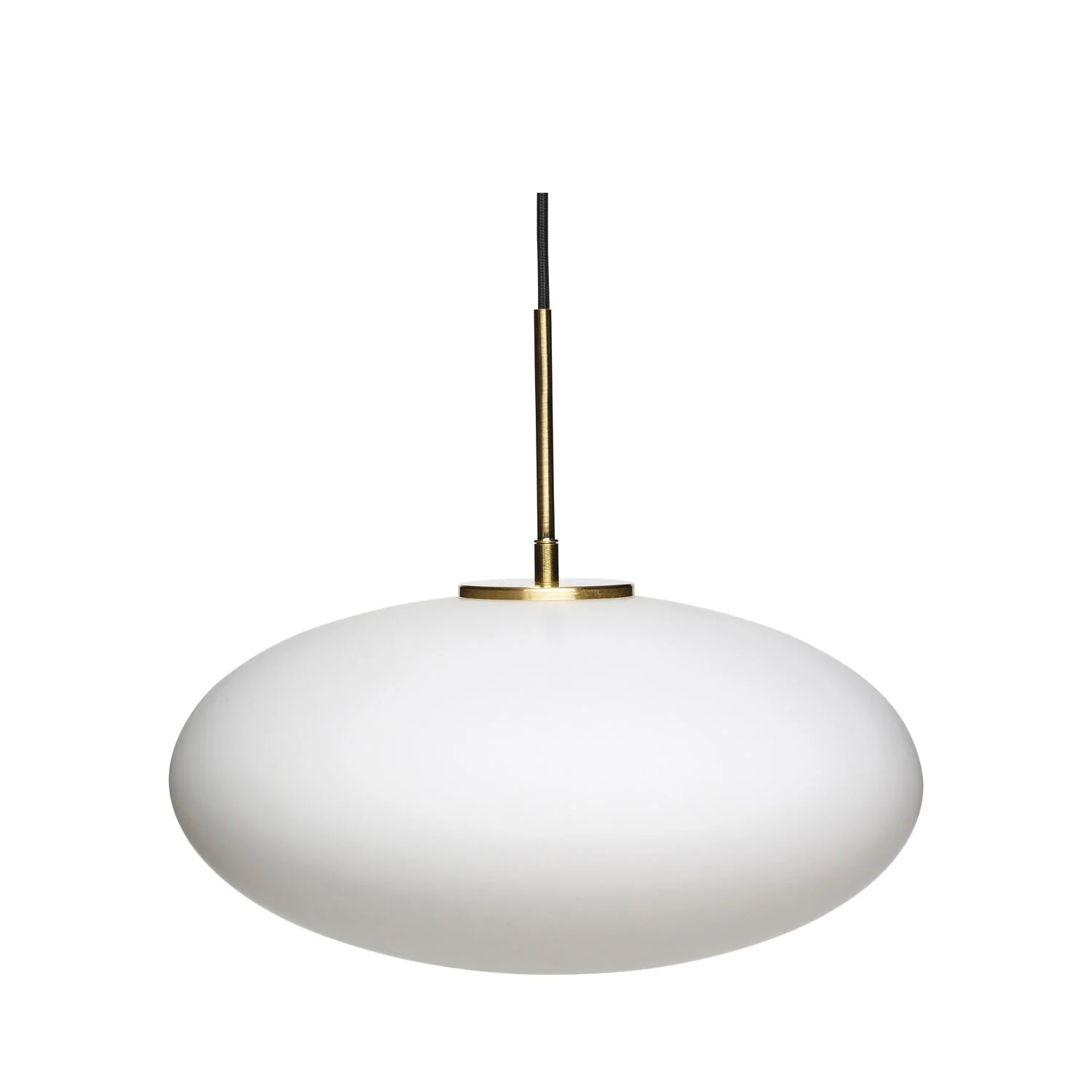 Muse Ellipse pendel, hvid - Ø40 cm