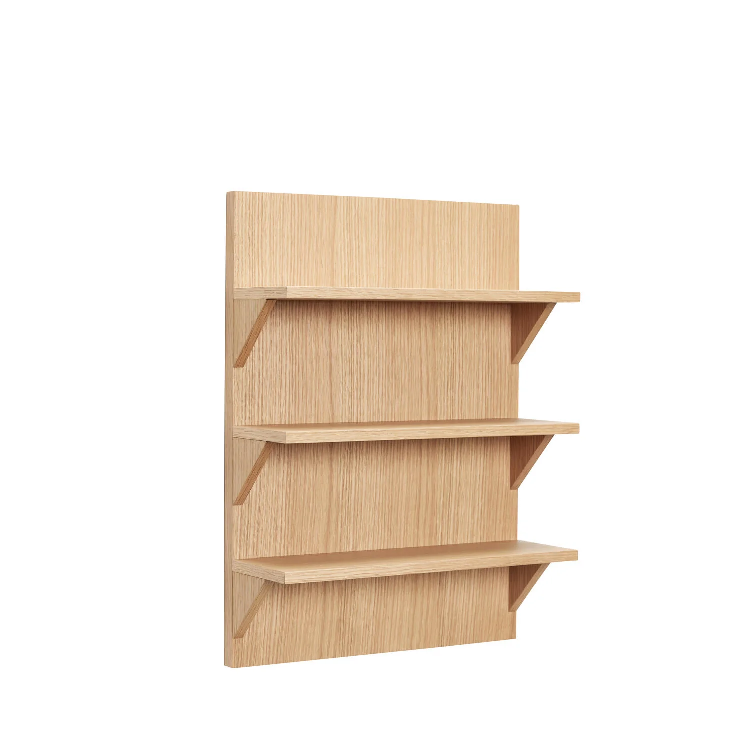 Straight reol, Natur - H54 cm