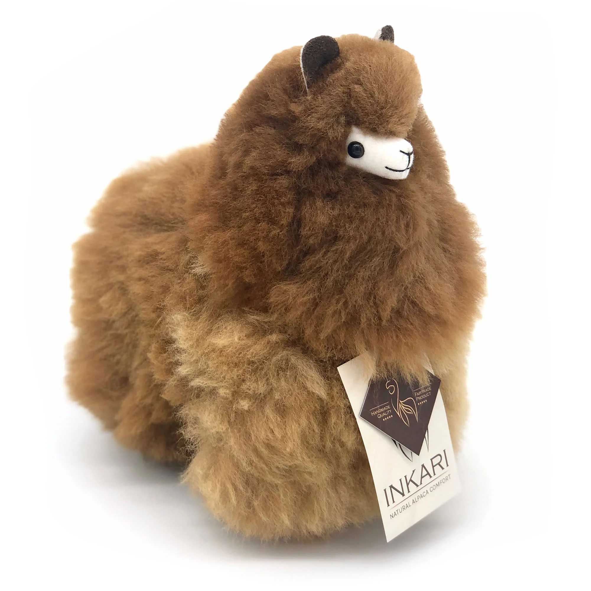 Alpaca small, Caramel - 23 cm.