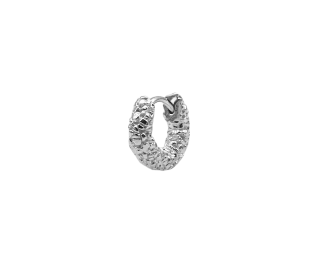Zoe hoop - sølv