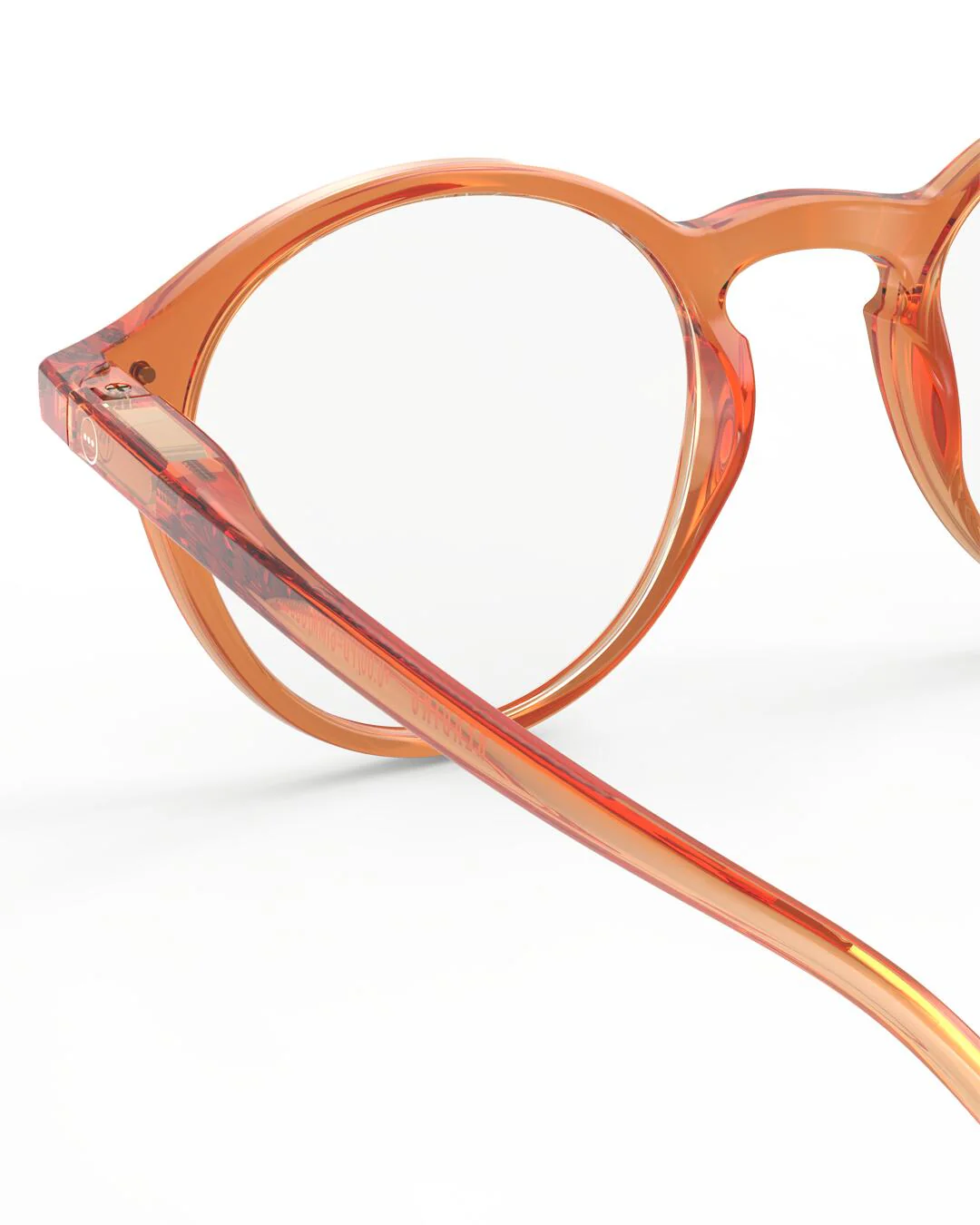#D læsebrille - Orange Smash - Image 4