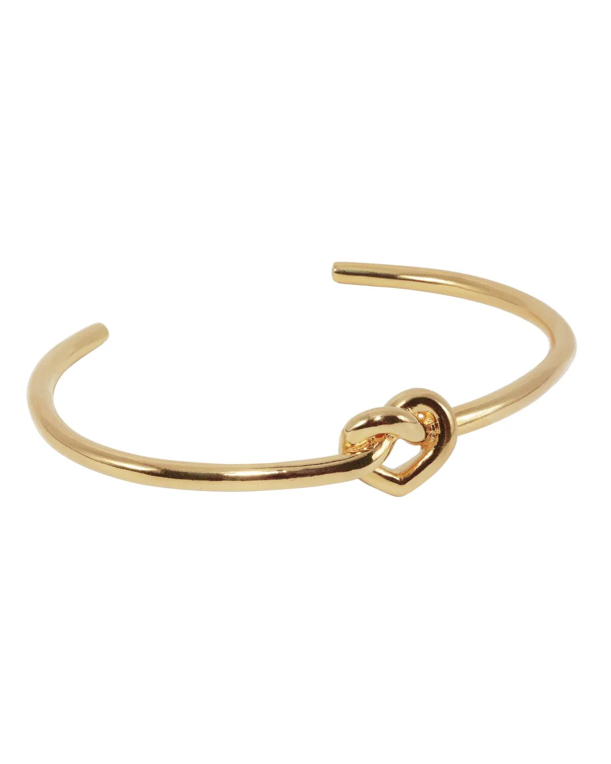 Tied Heart armring - forgyldt - Image 3