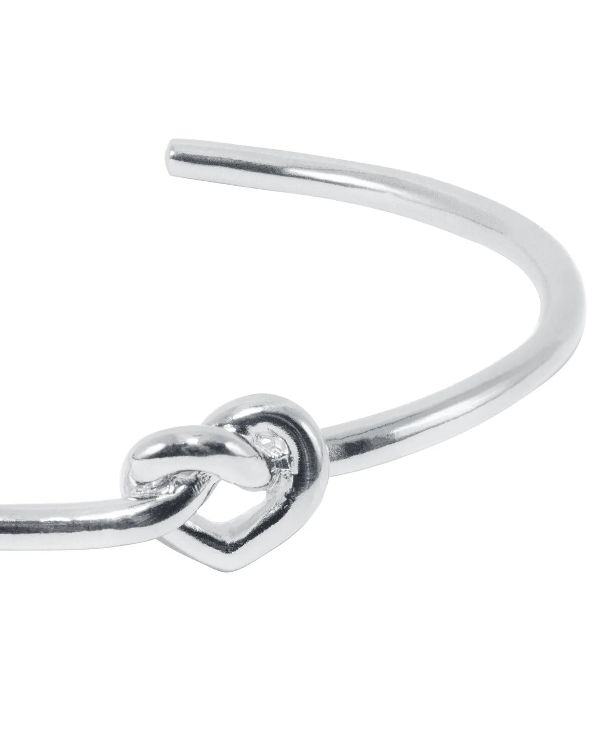 Tied Heart armring - sølv - Image 3