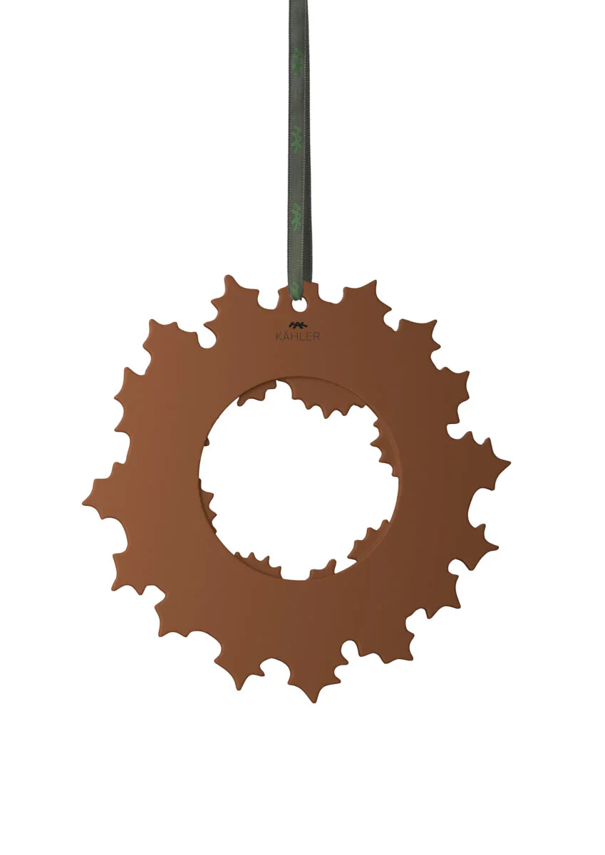 Gingerbread Julekrans, burn - Ø18.5 cm. - Image 4