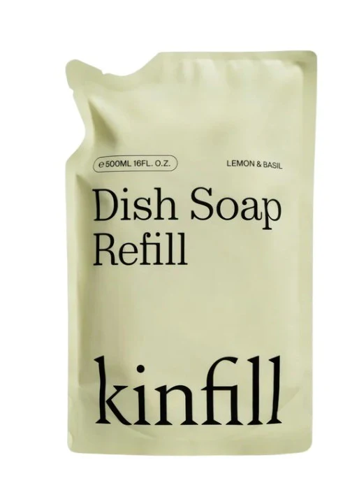 Opvaskemiddel refill, Lemon & Basil - 500ml