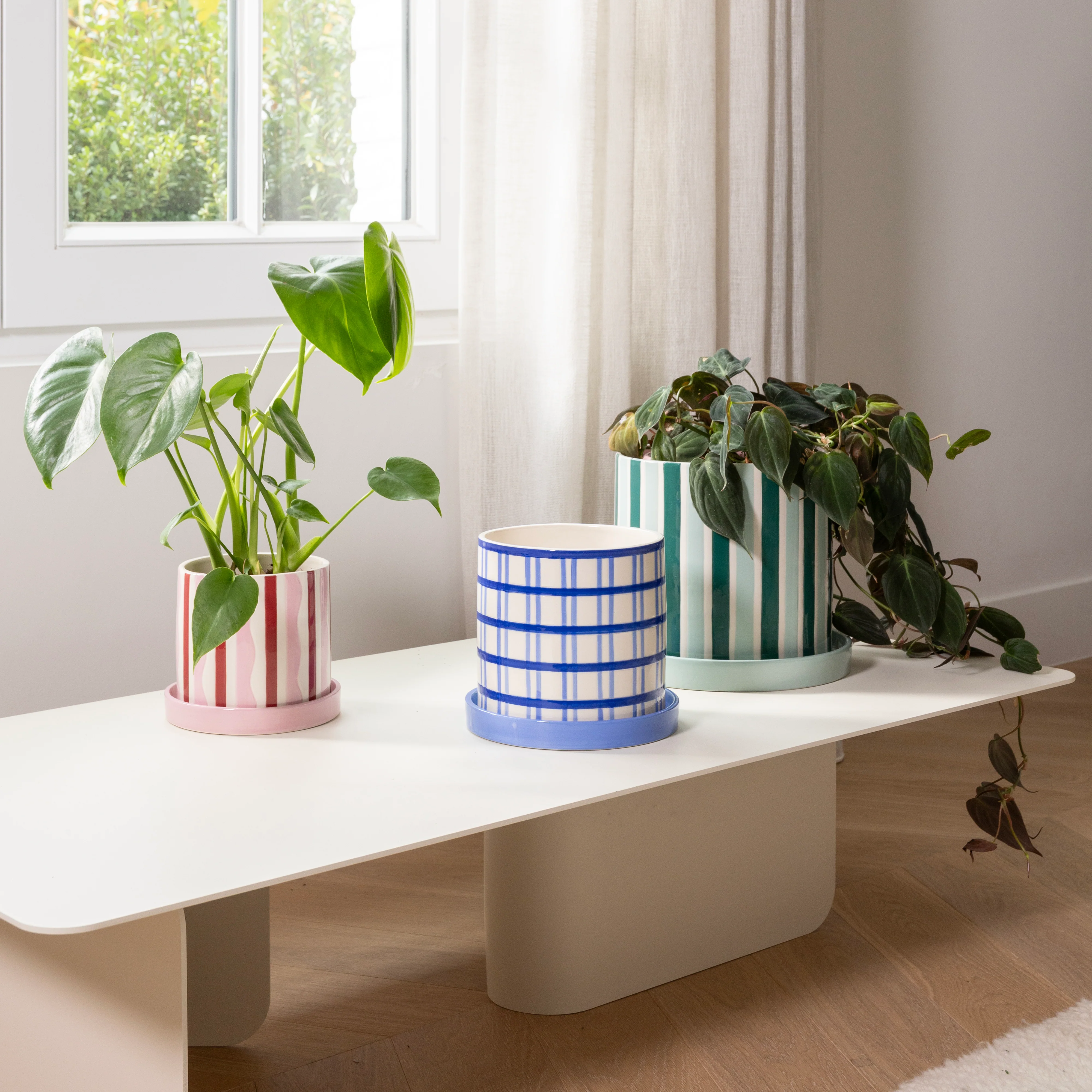 Clash urtepotteskjuler, Stripe - Ø23,5 cm - Image 3