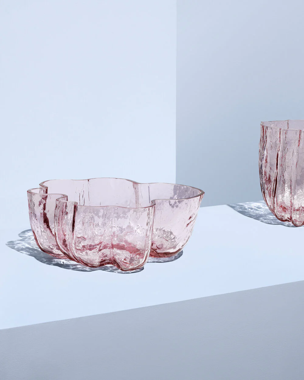 Crackle skål, pink - Ø25 cm - Image 2
