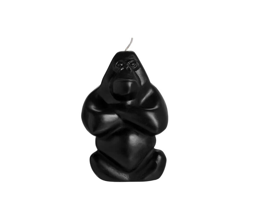 Gabba Gabba skulptur lys, H11,5 cm - sort