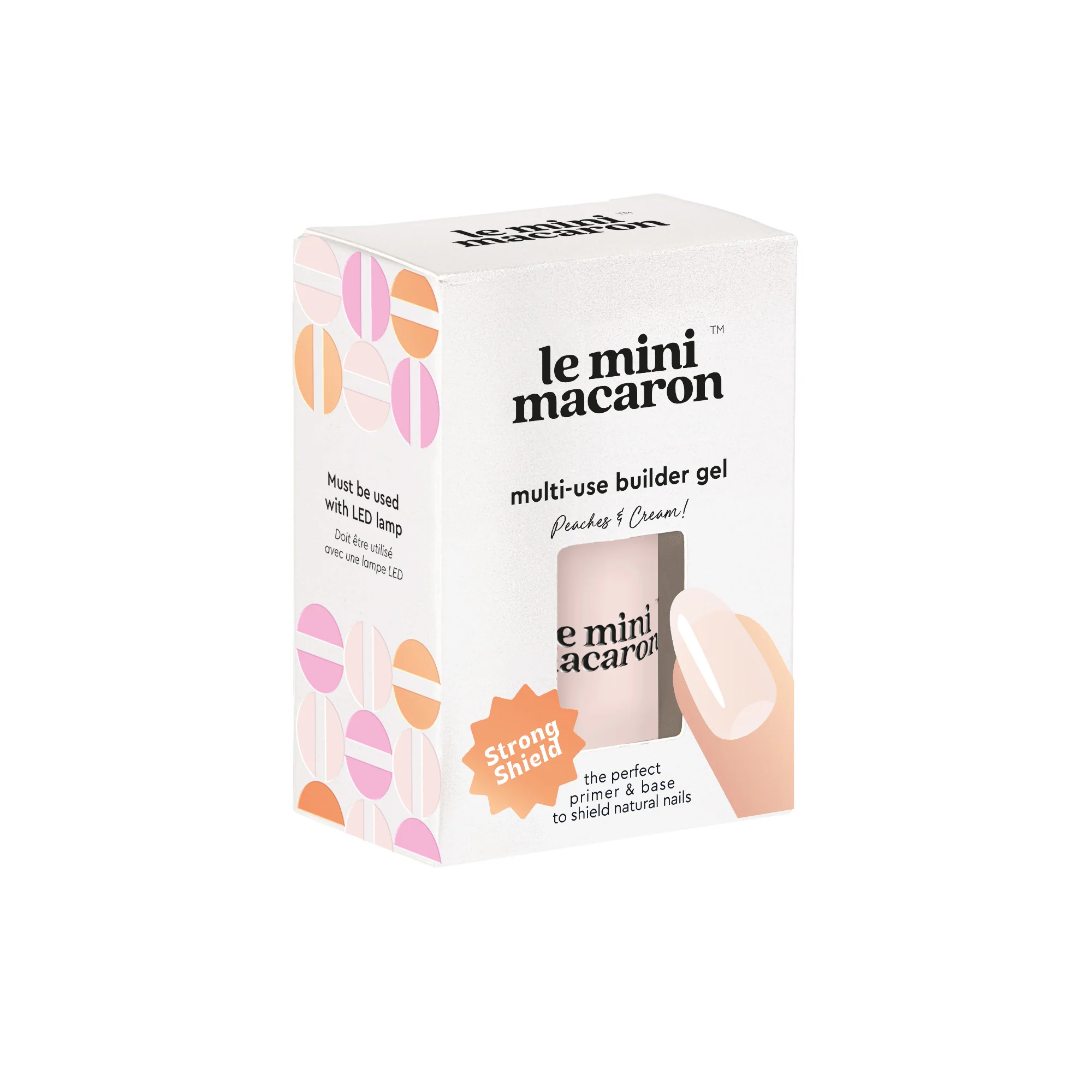 Single Builder Gel neglelak - Peaches & Cream - Image 2