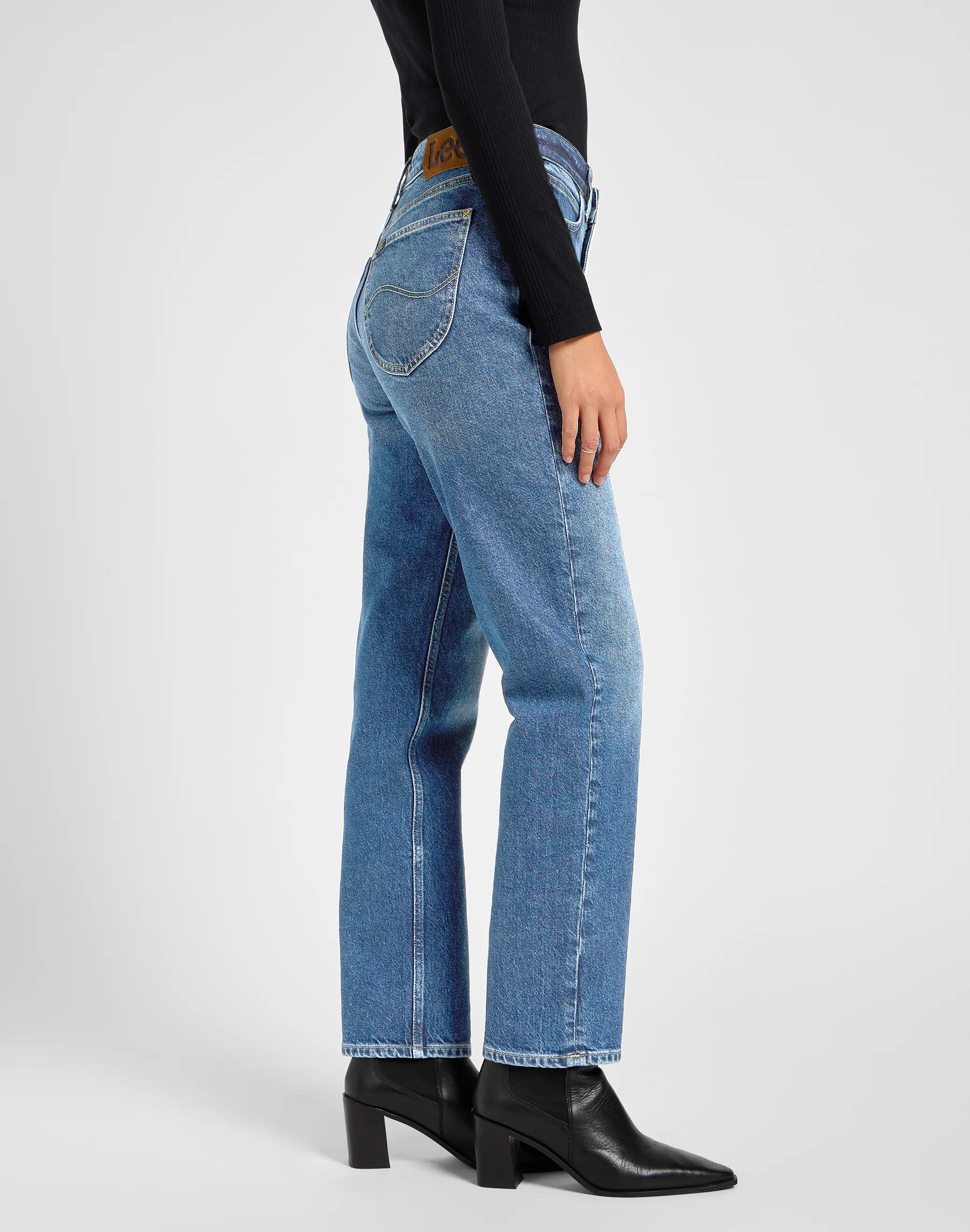 Carol striaght leg jeans - Classic Denim - Image 4