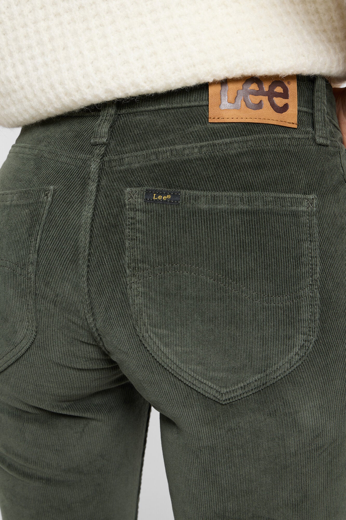 Marion straight jeans - Olive Gray - Image 6