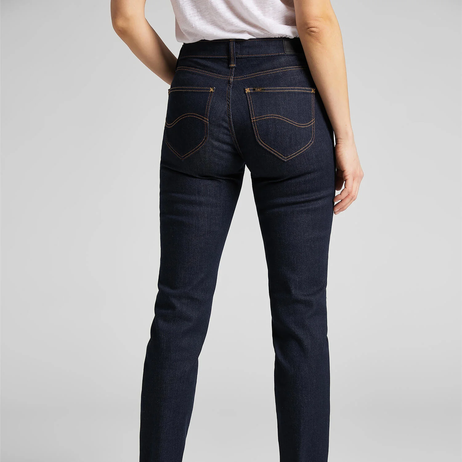 Marion straight leg jeans - dark blue - Image 5