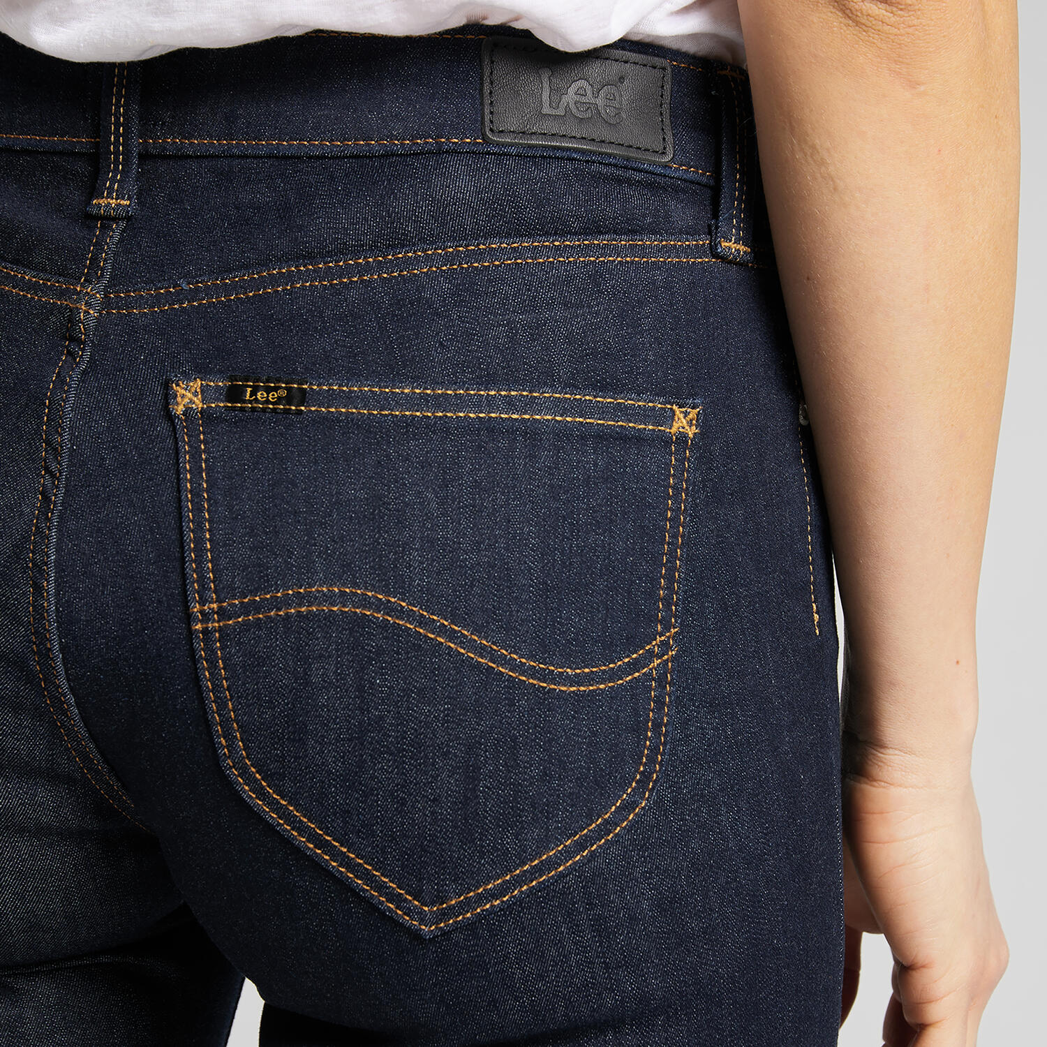 Marion straight leg jeans - dark blue - Image 7