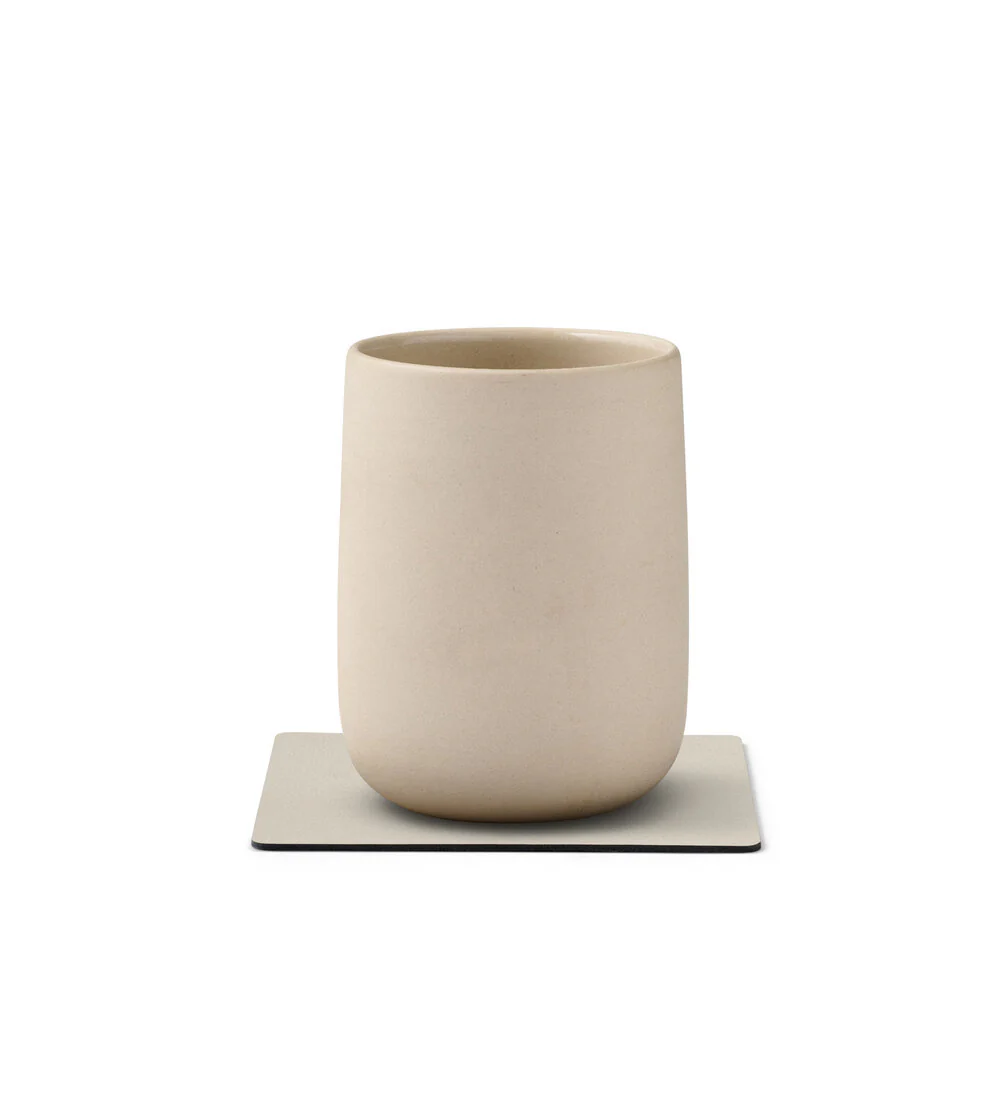 Glasbrik, Square - Oyster White - Image 2
