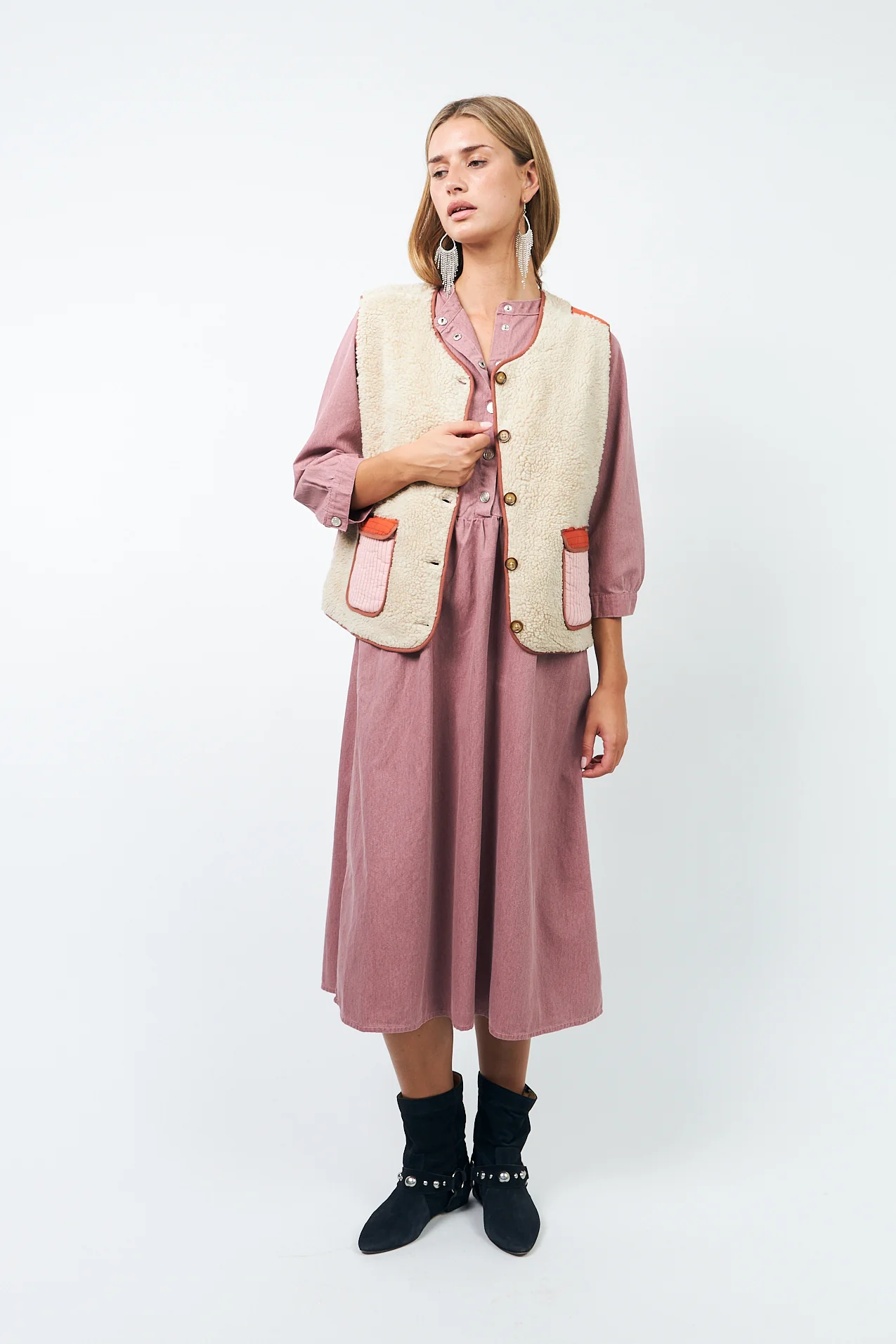 Jacell vest - Sand - Image 6