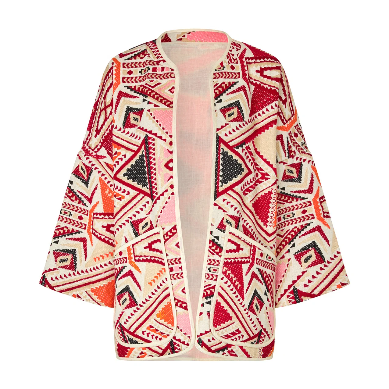 Lulull jakke - Red Multi - Image 2