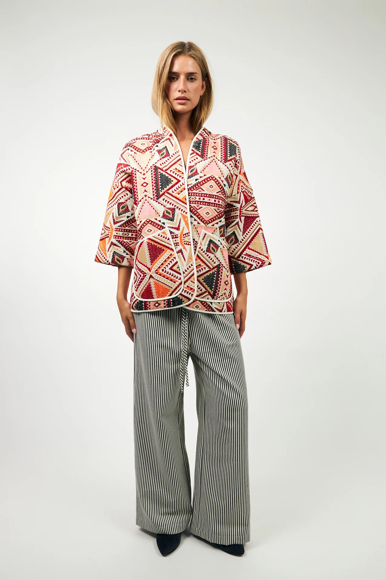 Lulull jakke - Red Multi - Image 5