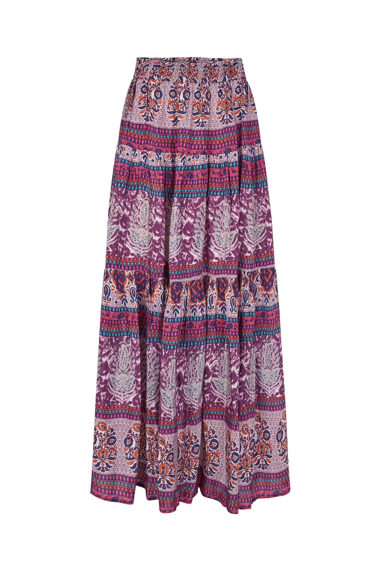 Sunset nederdel - Flower print