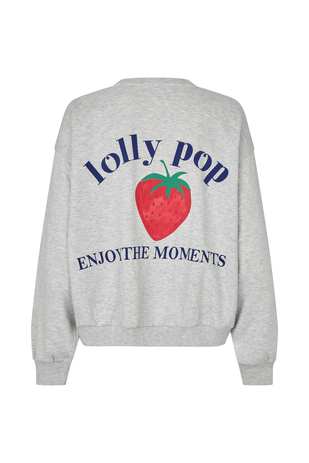 SydneyLL Strawberry sweatshirt - lysegrå - Image 4