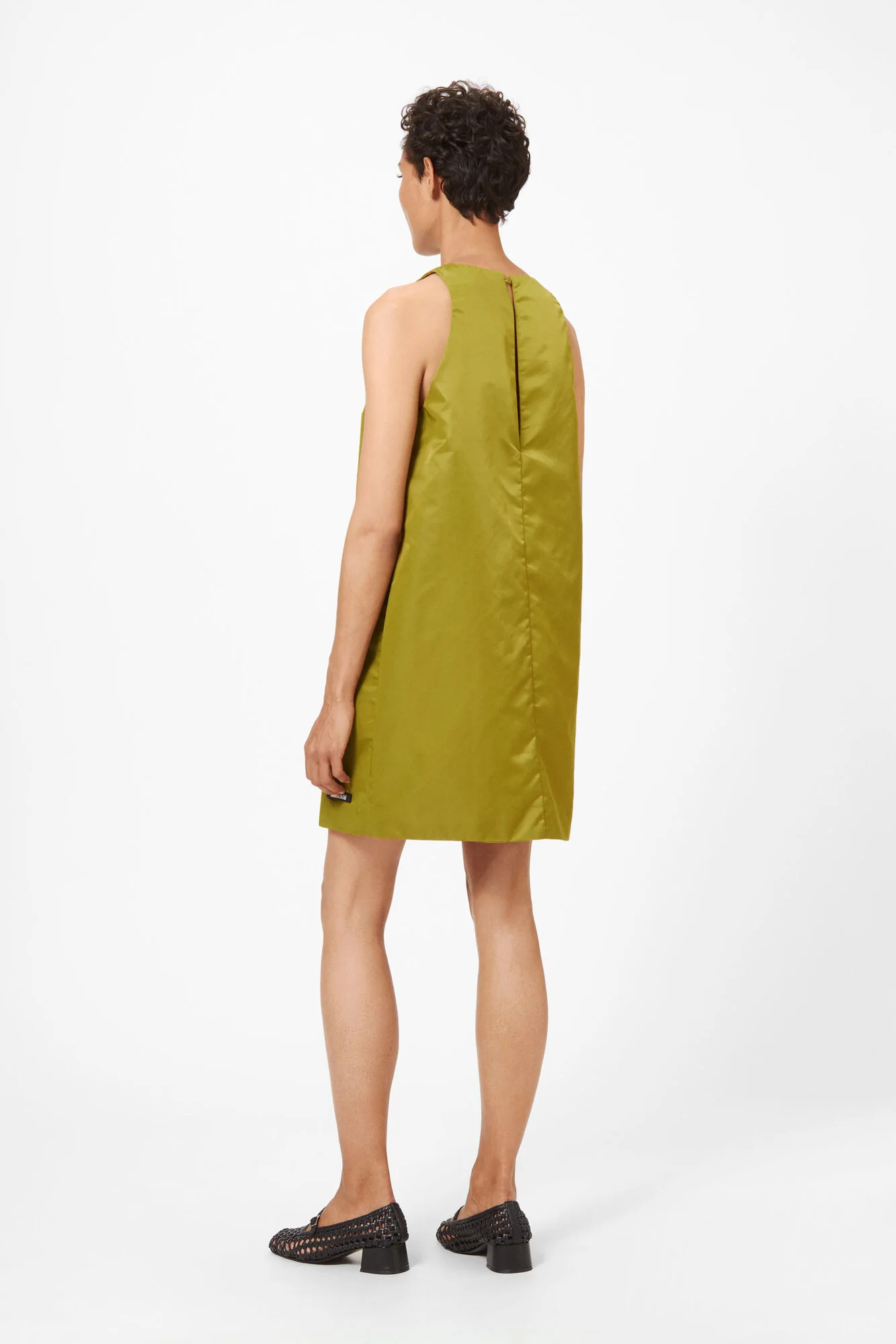 Adela kort kjole - Oasis Green - Image 6