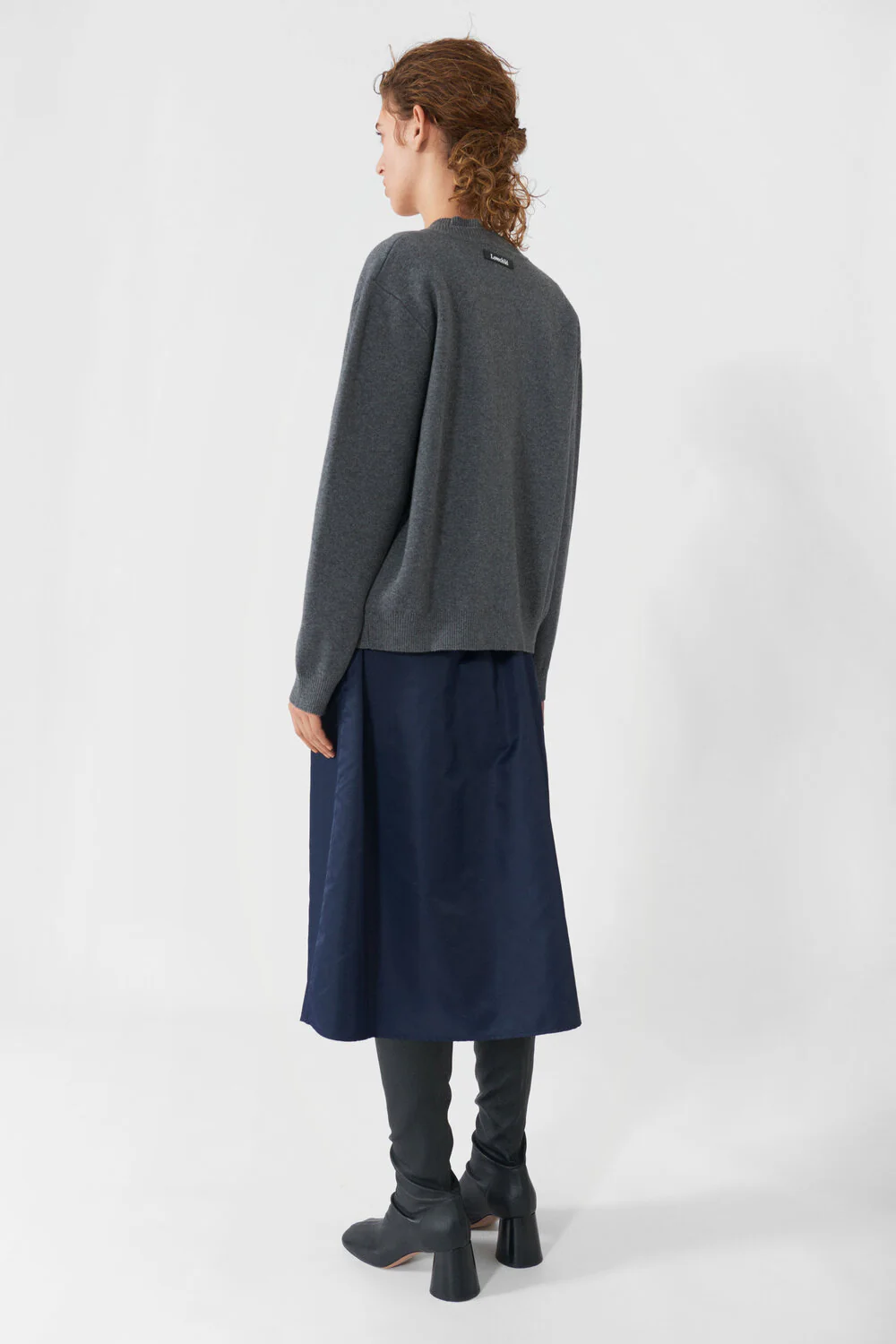 Jasmine cardigan - Grey Mel - Image 3