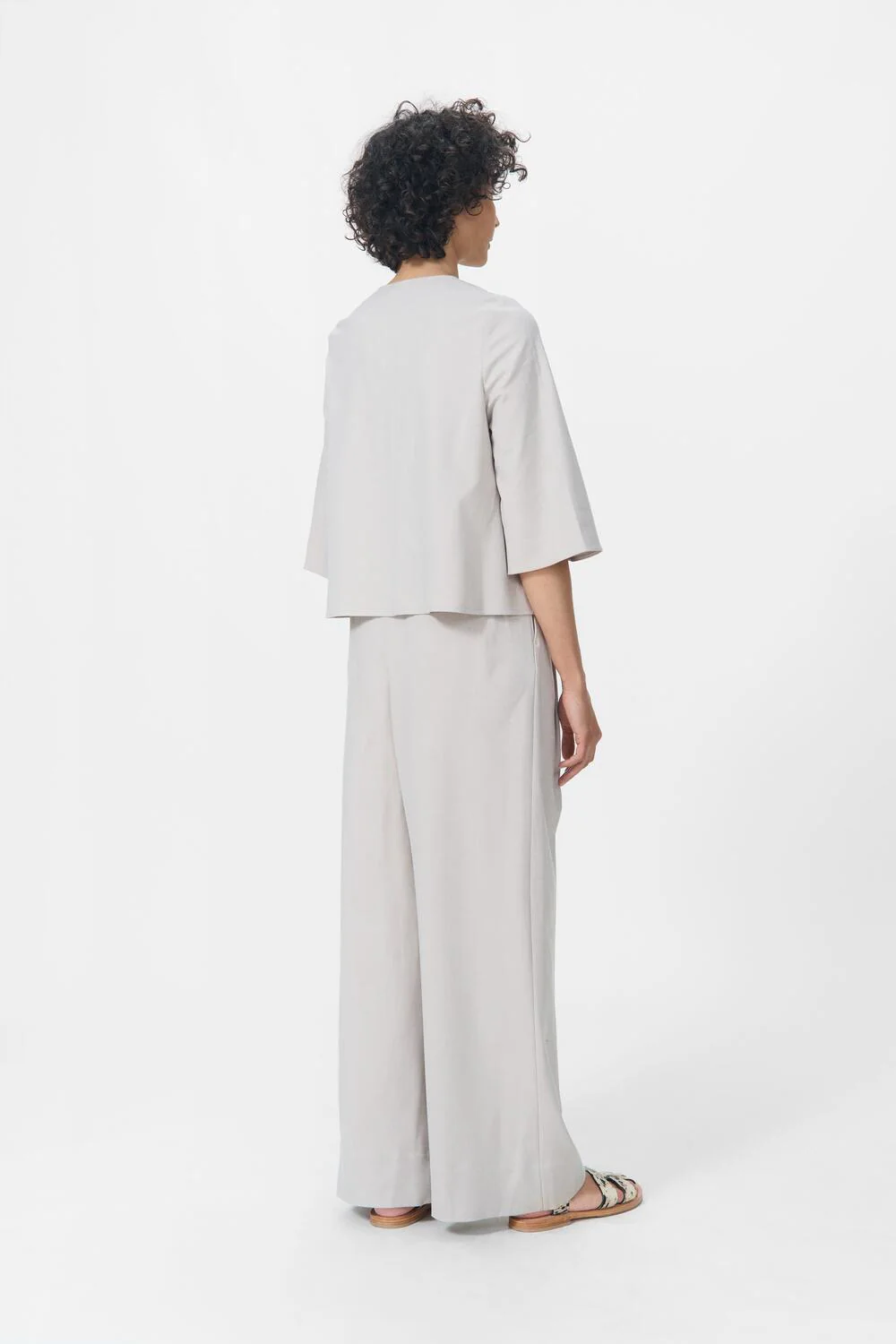 Maren bluse - Taupe Grey - Image 6