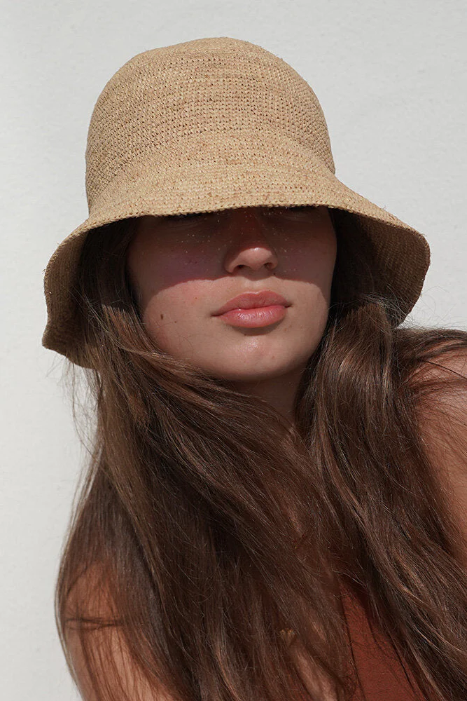 Meucci Raffia solhat - Neutral Beige - Image 2