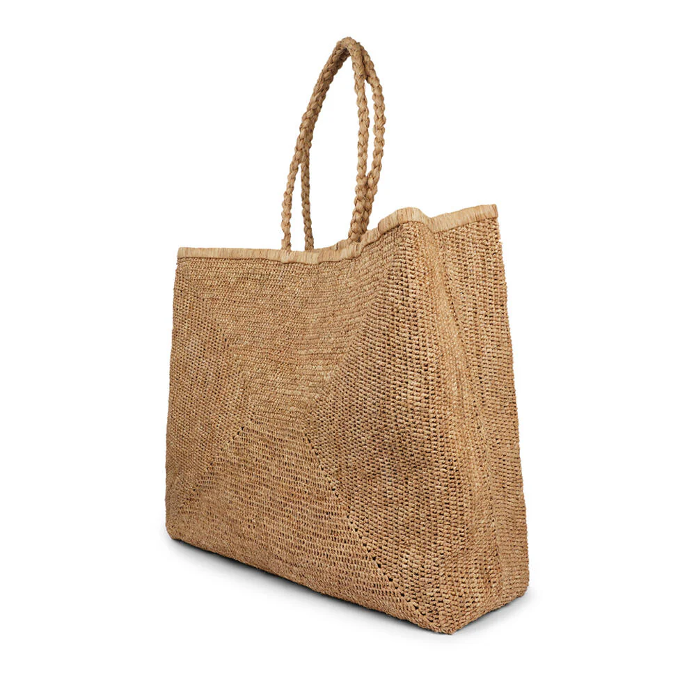 Morselli Braided taske, Large - Tea - Image 3
