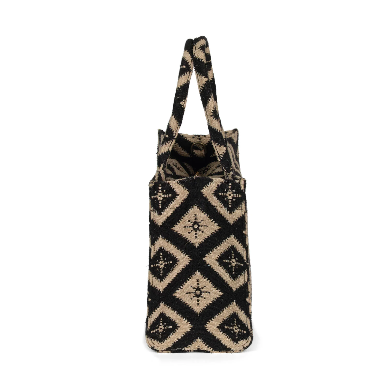 Rue Rivoli shopper, mellem - sort - Image 4