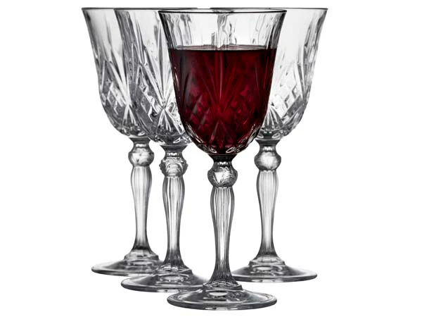 Melodia rødvinsglas 4 stk. - 27 cl